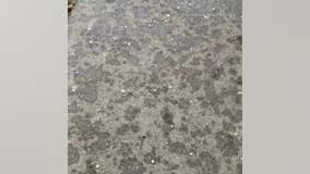 Weird Weather: Huntington Beach residents wake up to hail covering the ground