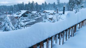 Winter storm dumps 4 feet of snow at Big Bear, causing several road closures