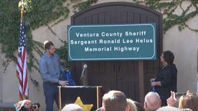 Stretch of 101 freeway dedicated in honor of Ventura County sergeant killed during Borderline mass shooting