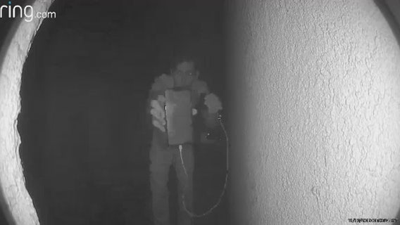 Good Samaritan caught on Ring camera returning lost phone and wallet to Rancho Cucamonga home