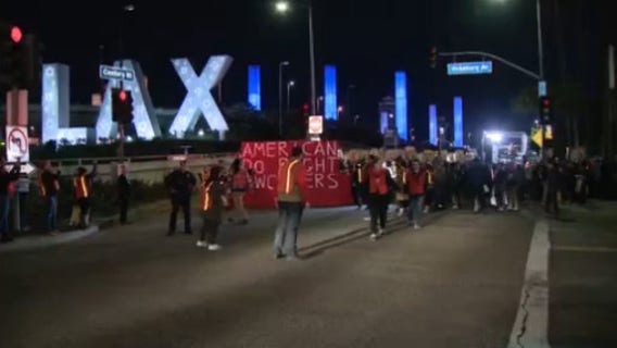 LAX protest planned on Travel Tuesday; may affect holiday travelers