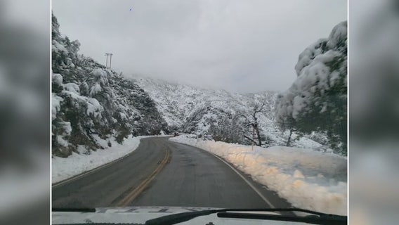 Snowfall in SoCal makes for good skiing, but many facing difficult road conditions