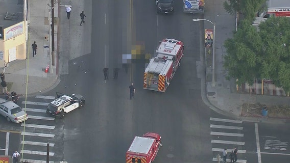 Man killed in LAPD officer-involved shooting in South Los Angeles
