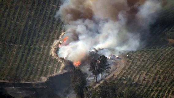Firefighters near full containment in Maria Fire that destroyed homes in Ventura County