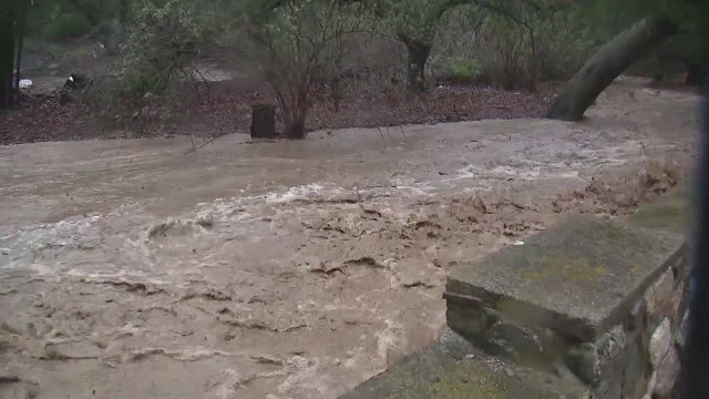 Holy Fire burn area under voluntary evacuation orders for flash flooding, debris flows