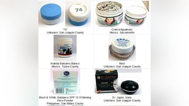 Woman charged in LA with illegally importing mercury-laden skin creams