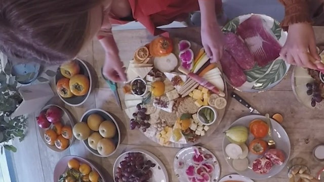 Expert Grazing Board Crafter Yunnie Kim shares tips on making impressive platters for the holidays