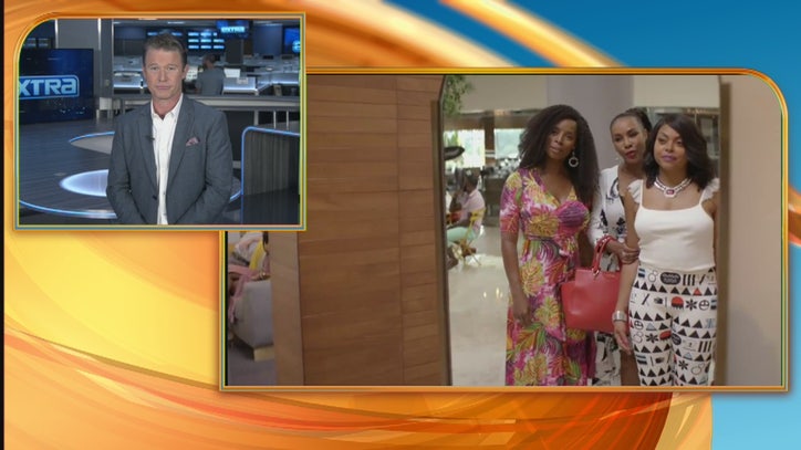 Billy Bush from Extra talks to Taraji P. Henson, Kevin Hart - FOX 11 Los Angeles