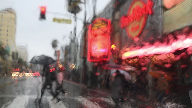 Storm Moves Into Southland, Bringing Rain, Lightning, Hail And Cooler Temps