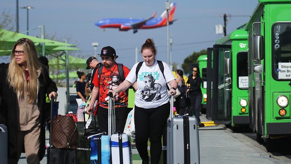 lax travel issues