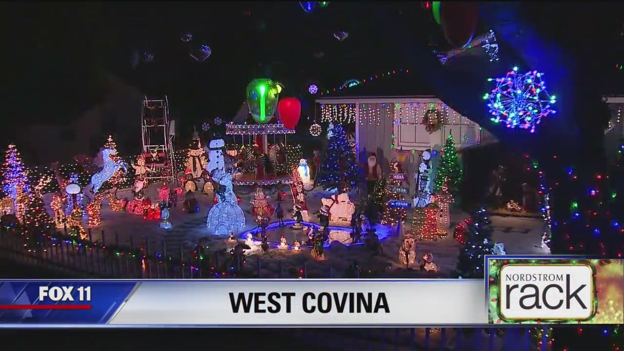 Holiday Lights in West Covina