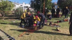 Man falls into abandoned well while mowing lawn in Simi Valley