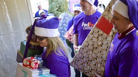 FedEx Care's made a special Christmas delivery for a deserving Wednesday's Child family