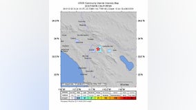 Preliminary 3.2 earthquake strikes near Idyllwild area