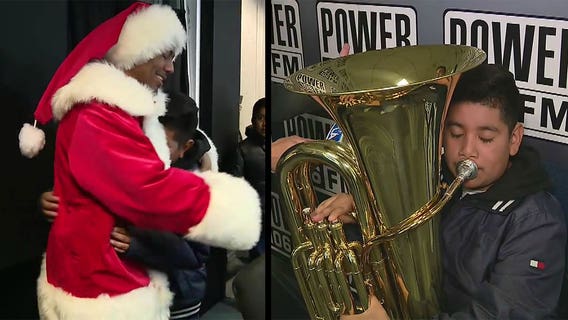 Nick Cannon, Power 106 make Christmas wish come true for local 12-year-old boy