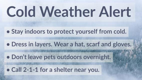 Cold Weather Alert: Health officials warn cold temps expected in parts of Los Angeles County mountain areas, Antelope Valley