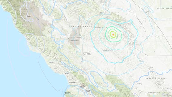 4.3-magnitude quake jolts Central California