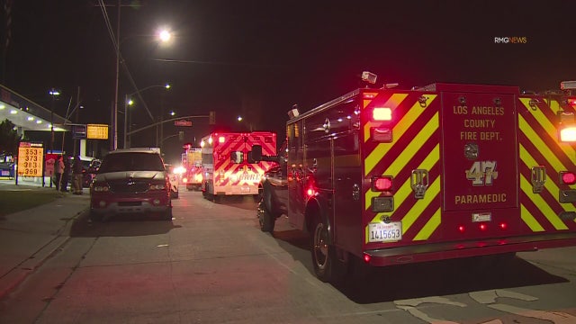Man wounded in suspected road rage shooting on the 10 Freeway in El Monte