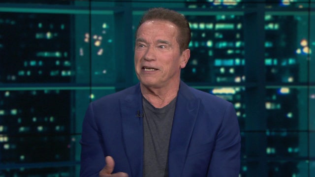 Arnold Schwarzenegger on son's sex scene: "All of a sudden, there's his naked butt"