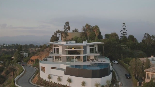 Top Property: A Beverly Hills mansion complete with a spa and golf simulator