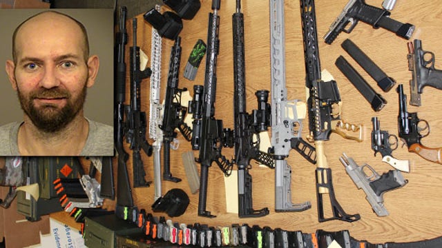 Police seize 20,000 rounds of ammo, AR-15 rifles, flamethrower from Ventura County home