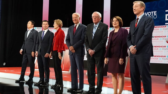Democrats target Trump policies at Loyola Marymount University debate