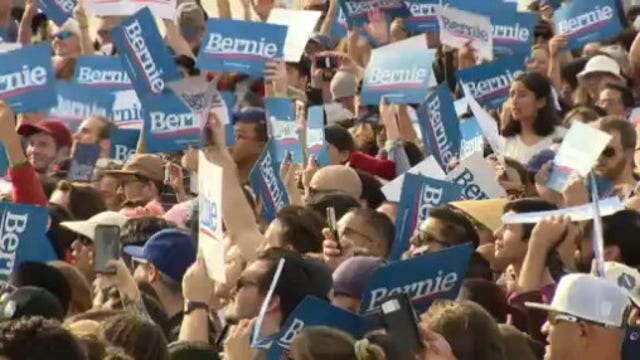 Bernie Sanders, Ocasio-Cortez hold rally in Venice