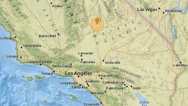 3.5-magnitude earthquake strikes near Ridgecrest area