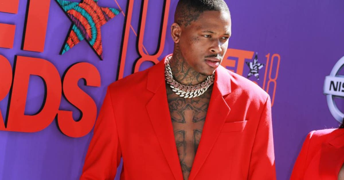 Y Rapper Rapper YG arrested at San Fernando Valley home, booked on robbery ...