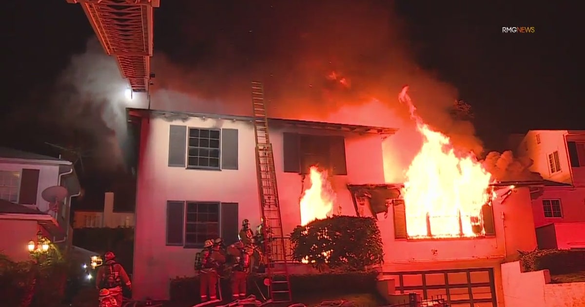 Fire tears through View Park area home | FOX 11 Los Angeles