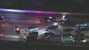 Man killed in two-vehicle collision on 405 Freeway in Hawthorne