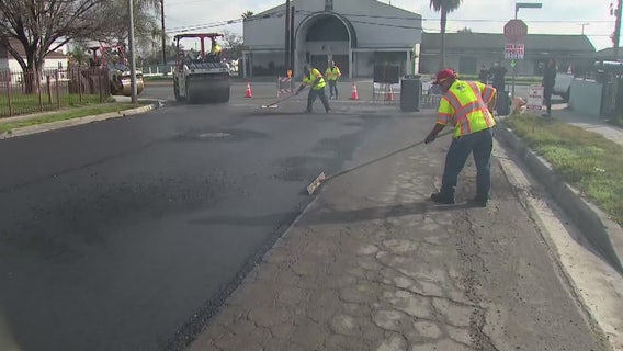 Compton residents glad to see change as city improves pothole problem