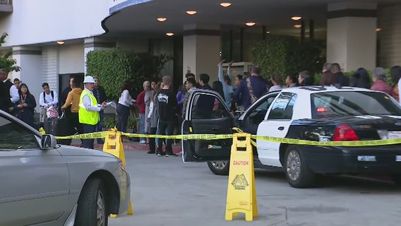 Residents, firefighters describe harrowing rescue from burning West L.A. high rise