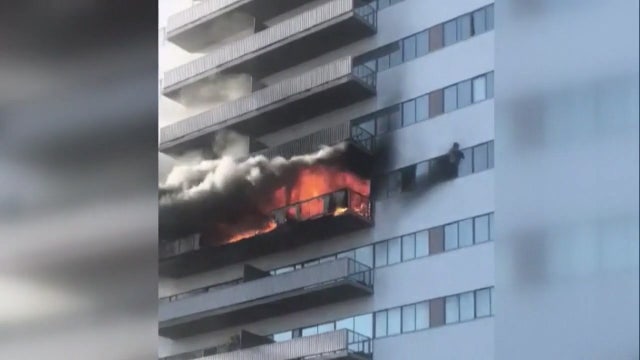 Tenants return after West L.A. high-rise fire