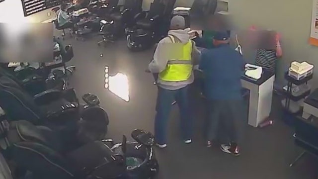 LAPD seeks public's help identifying nail salon bandits wanted in string of robberies