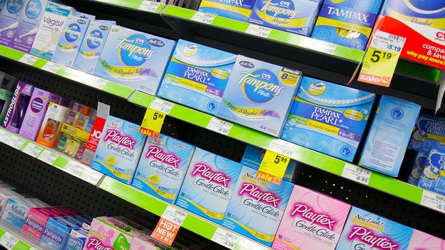 Diapers, tampons and other menstrual products are tax-free in California for next 2 years