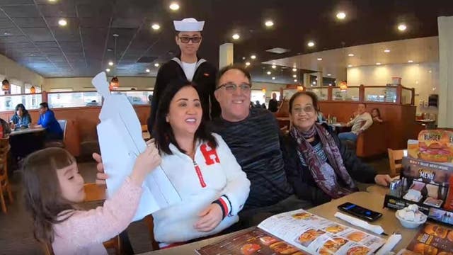 SoCal mother gifted ultimate holiday surprise from US Navy sailor son