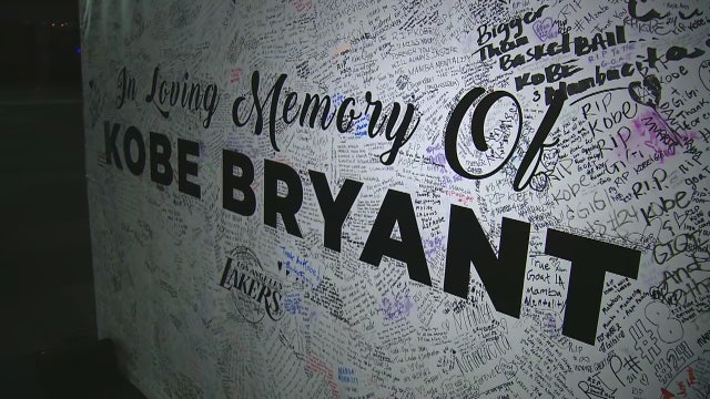 Kobe Bryant memorial continues to grow outside Staples Center