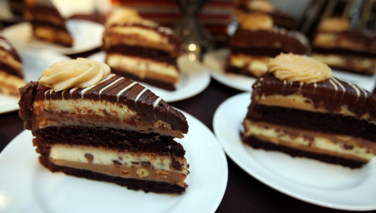 Peanut Butter Cheesecake at The Cheesecake Factory.