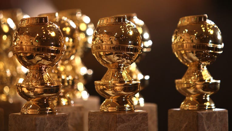 FILE: The new 2009 Golden Globe statuettes are on display during an unveiling by the Hollywood Foreign Press Association at the Beverly Hilton Hotel on January 6, 2009.