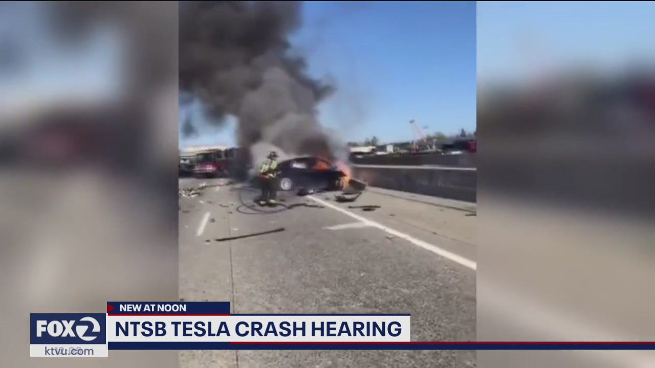 NTSB: Driver In Fatal Tesla Crash Was Playing Video Game