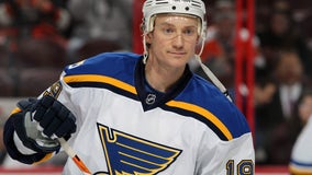 Blues’ Jay Bouwmeester undergoing tests after suffering cardiac episode in game against Anaheim Ducks
