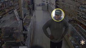 Man caught on camera stealing hundreds of scratchers from two San Dimas stores