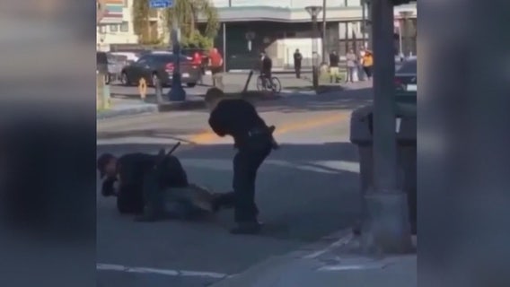 Long Beach Police investigating beating of suspect during arrest caught on video