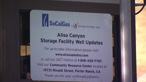 Residents receive notice of another gas leak at Aliso Canyon