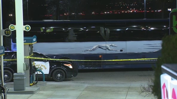 Woman killed, several injured after gunman opens fire on Greyhound bus on 5 Freeway