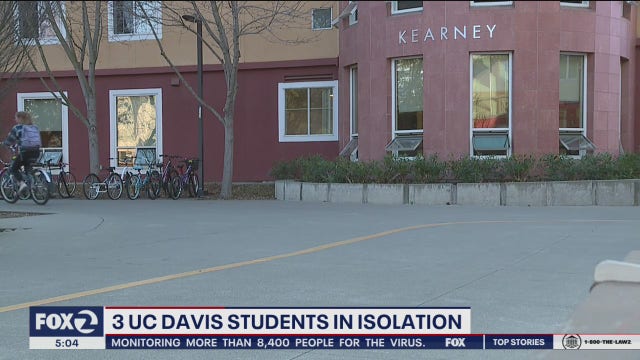 Students at UC Davis, community colleges affected by coronovirus outbreak