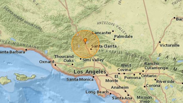 3.5-magnitude earthquake strikes near Castaic