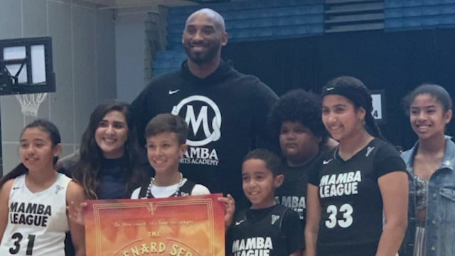 Mamba League youth basketball players thank Kobe Bryant, aim to continue Black Mamba Mentality