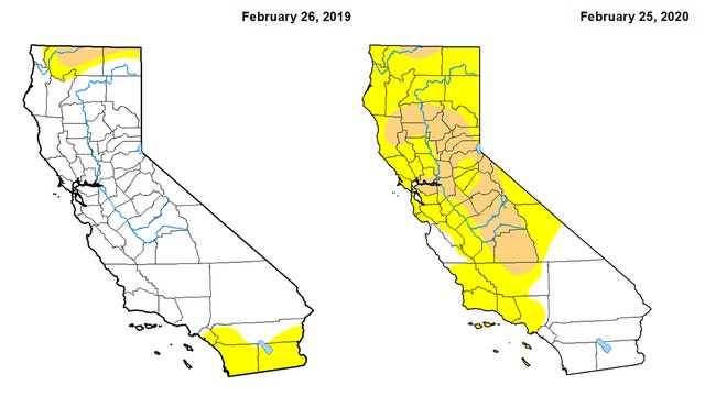 'Now it's more of a year-round situation': California worries about drought, fires amid dry winter